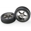 Tires & wheels, assembled (Tracer 2.2 black chrome wheels, A, TRX2471A