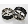 Wheels, Tracer 2.2 (black chrome) (2) (Bandit front), TRX2473A