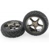 Tires & wheels, assembled (Tracer 2.2 black chrome wheels, A, TRX2479A