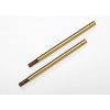 Shock shafts, hardened steel, titanium nitride coated (X-lon, TRX2765T