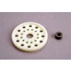 Spur gear (87-tooth) (48-pitch) w/bushing, TRX4687