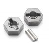 Wheel hubs, hex (steel), TRX4954R