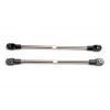 Turnbuckles, 106mm (front tie rods) (2) (includes installed, TRX5138