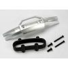 Bumper, front/ bumper mount, front/ 4x10mm BCS (2)/ 3x25mm B, TRX5335