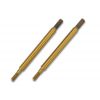 Shaft, GTR shock TiN-coated (2), TRX5463T