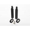 Body mount posts (2)/ body post pivot (2)/ screw pins, 2.5x1, TRX6416
