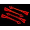 Led Lens, Orange (4) Led Light Pipes, Ora, TRX6653