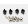 Pivot balls (4)/ pivot ball caps (4), TRX7033