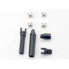 Half shafts, center front (1), center rear (1) (internal spl, TRX7056