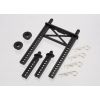 Body mount, rear/ body mount posts, front (2)/body washer, r, TRX7315