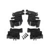 Battery hold-down mounts, left (2)/ right (2)/ 3x18mm CS (4), TRX7718