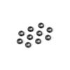 Alu Conical Shim 3X6X2.0mm - Black (10), X362280-K