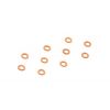 ALU SHIM 3x5x0.5MM - ORANGE (10), X303142-O