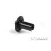 Alu T6 Diff Short Output Shaft - Hard Coated - Black, X305022-K