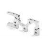 T2'008 Alu Front Lower Susp. Adjust. Bulkhead, X302019