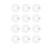 LRP VTEC Wheel Sticker Dish, white, 65077