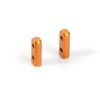 X10 ALU SERVO MOUNT - ORANGE (2), X376255-O