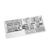 Xray M18 Sticker For Body White, X397340