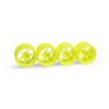 Xray M18MT Starburst Wheels Yellow (4), X389949