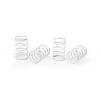 Xray Spring-Set D=1.5 (17.5 Lb) White Soft (4), X308394