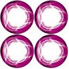 Xray XT8 Wheel Stickers Die-Cut Pink, X397354