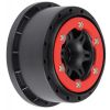 Split Six Red/Blk Bead-Loc Whls (2) Slash 2wd Front (PRO271404)