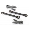 Linkage, sway bar, front (2) (assembled with hollow balls)/ sway bar arm (left &