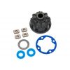Carrier, differential (heavy duty)/ x-ring gaskets (2)/ ring gear gasket/ spacer
