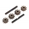 Gear set, differential (spider gears (4), spider gear shaft (2))¶ÿ