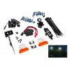 LED light set, complete with power supply (contains headlights, tail lights, si