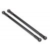 Suspension link, rear (upper) (aluminum, black-anodized) (10x206mm, center to ce