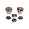 Gear set, rear differential (output gears (2)/ spider gears (4)) (#8581 required