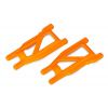Suspension arms, orange, front/rear (left & right) (2) (heavy duty, cold weather, TRX3655T