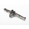 Axle housing, rear/ axle supports, left & right/ axle hub, rear (2), TRX8540X