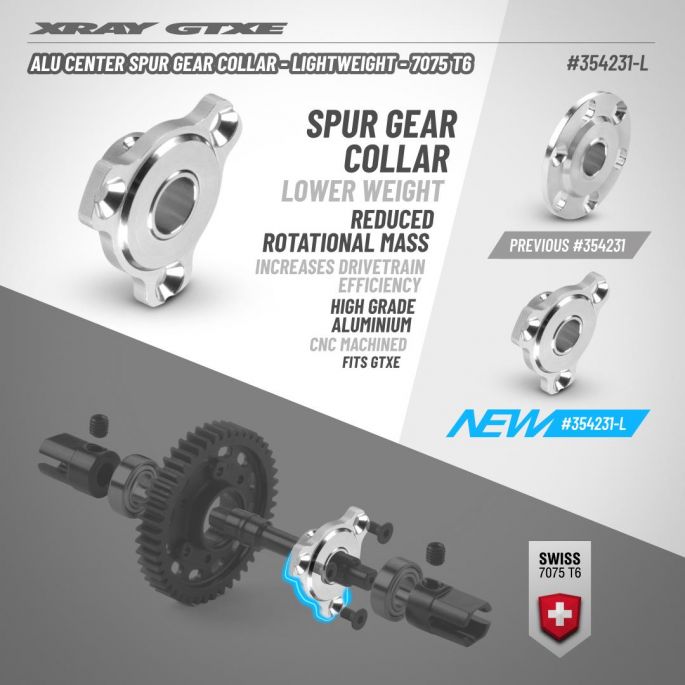 354231-L GTXE Alu Center Spur Gear (2nd) Collar_fb desktop