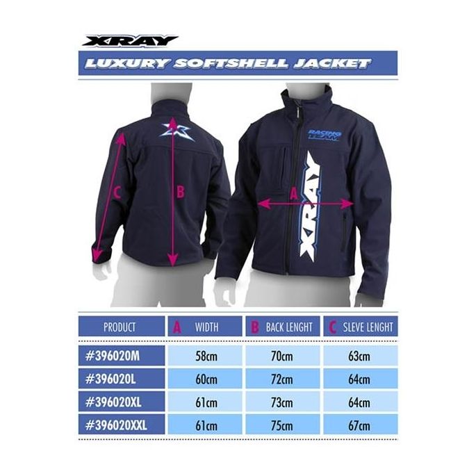 Xray Luxury Softshell Jacket (M), X396020M