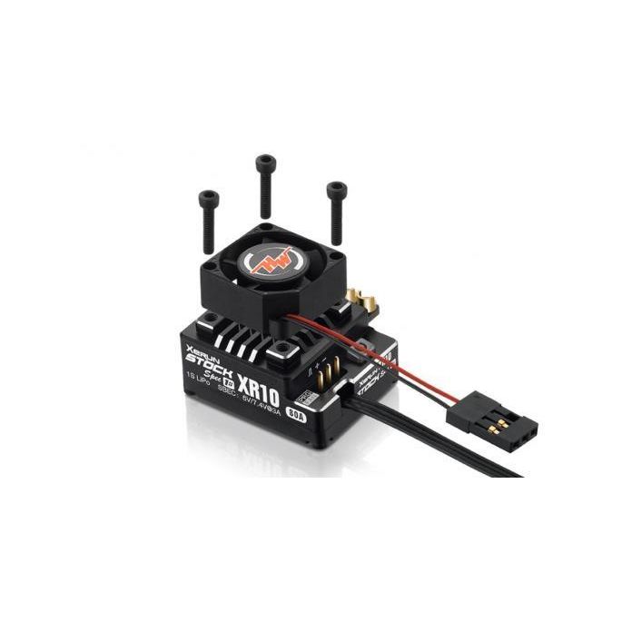 Hobbywing XeRun XR10 PRO-STOCK SPEC-1S V4 ESC, 80A, Black, HW30112751