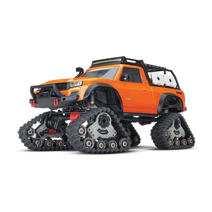 Traxxas TRX-4 Sport equipped with TRAXX TQ XL-5 (No battery/charger), Orange
