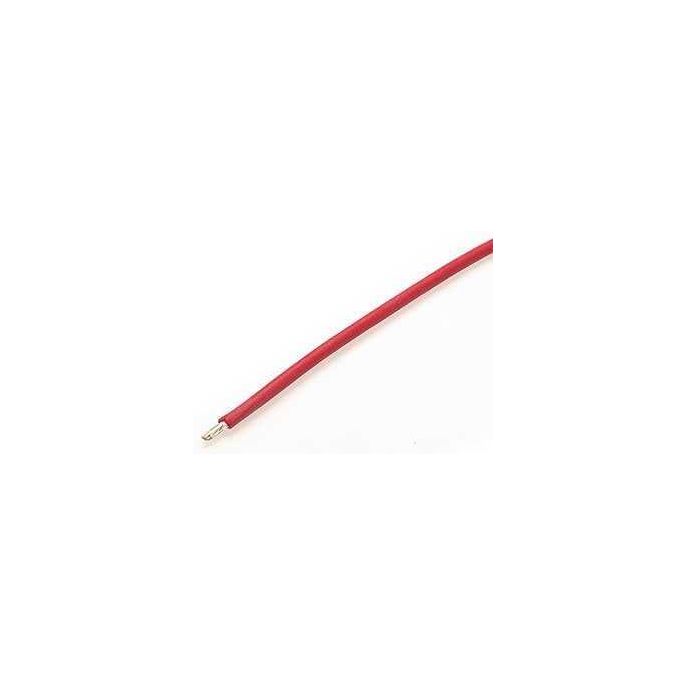 Silicon wire 1m red 0,75mm2 dia 2.2mm, RS504RT