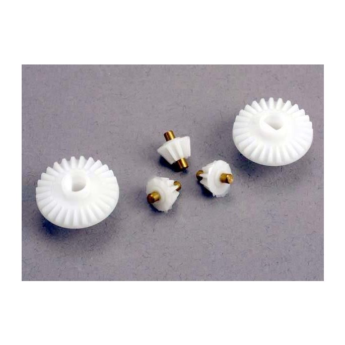 Differential bevel gear set (3-small & 2-large side bevel ge, TRX1242