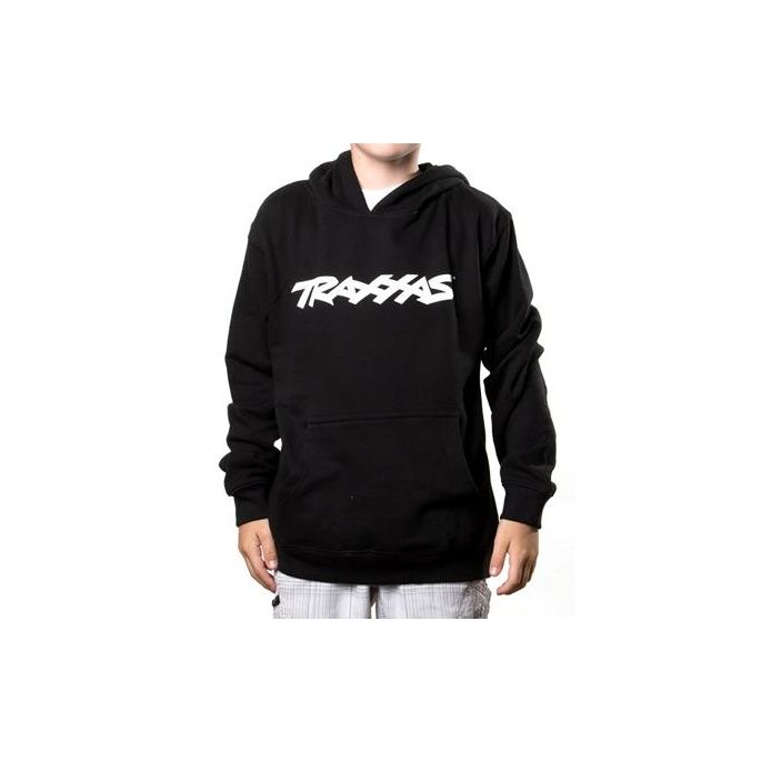 Traxxas Logo Hoodie Black Youth M, TRX1397-M