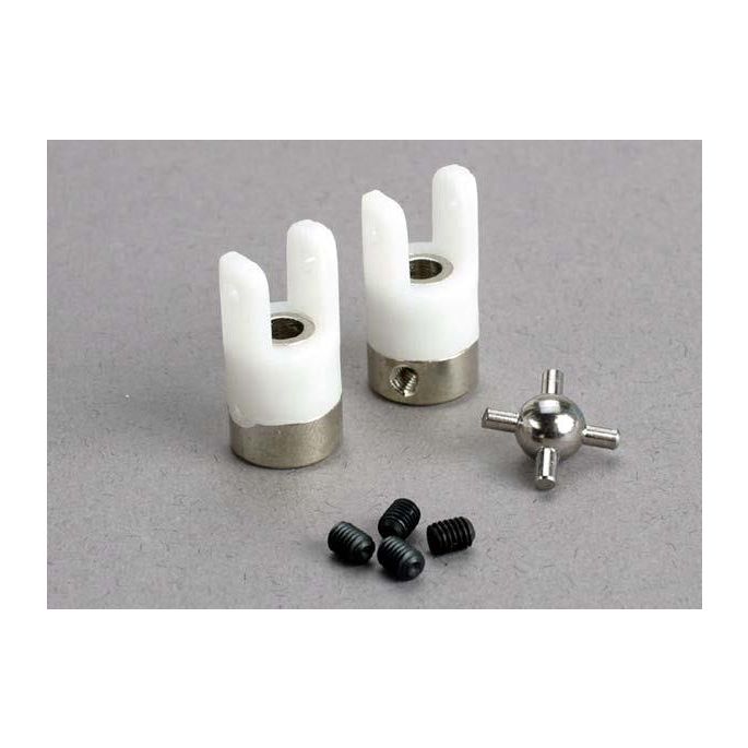 U- joints (2)/ 3mm set screws (4), TRX1539