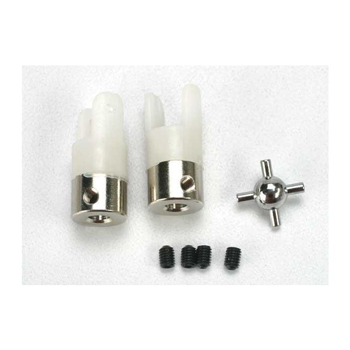 U- joints (2)/ 3mm set screws (4), TRX1539R