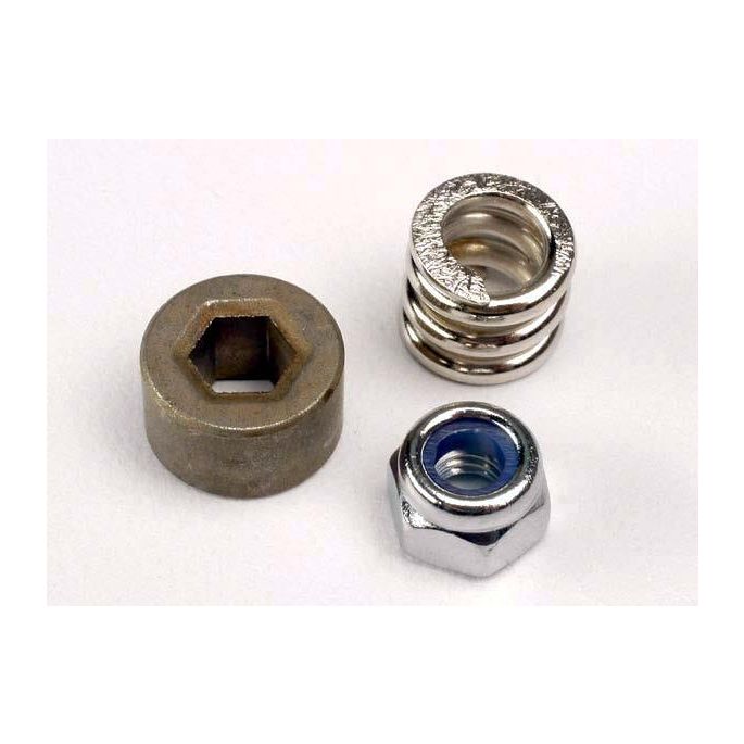 Slipper tension spring/ spur gear bushing & locknut, TRX1994