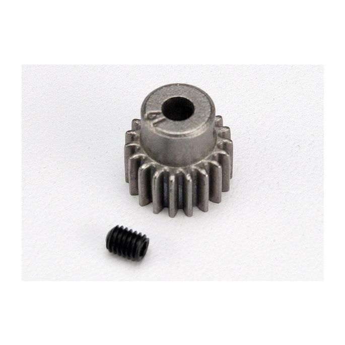 Gear, 19-T pinion (48-pitch) / set screw, TRX2419