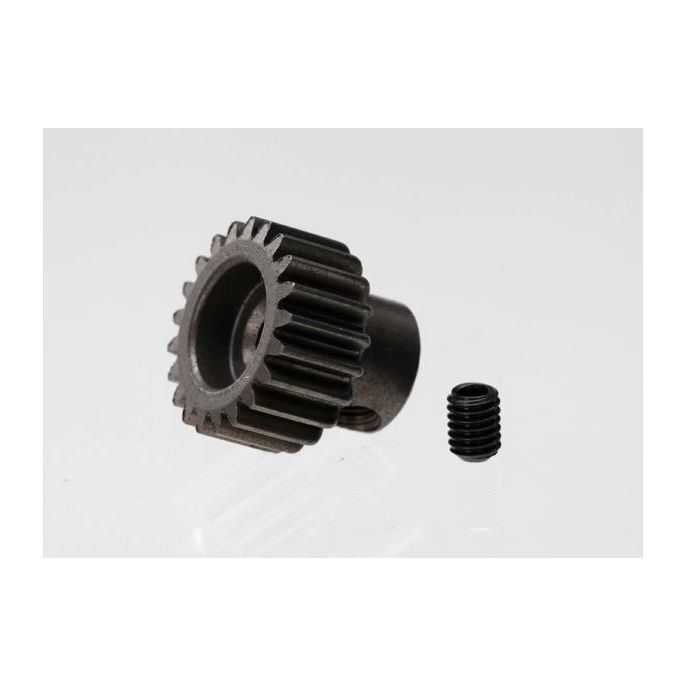 Gear, 21-T pinion (48-pitch) / set screw, TRX2421