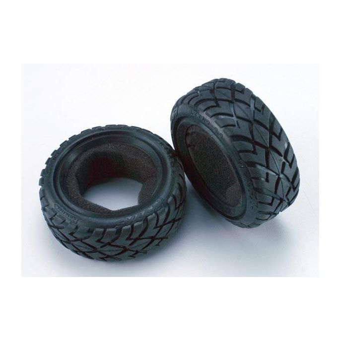 Tires, Anaconda 2.2 (wide, front) (2)/foam inserts (Bandit), TRX2479