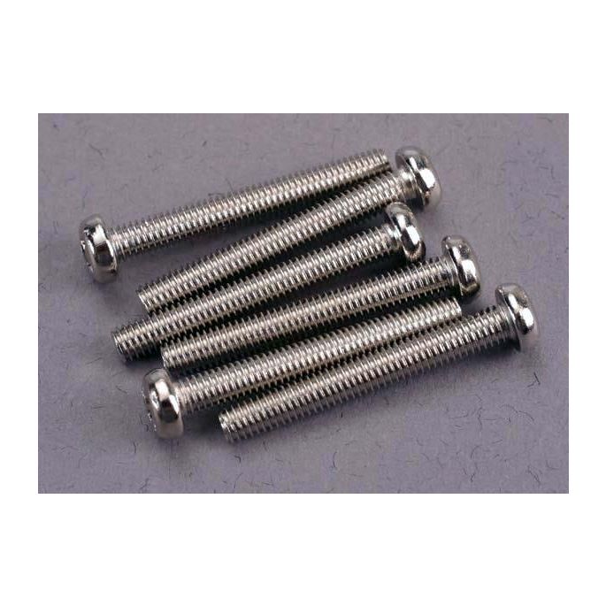 Screws, 3x23mm roundhead machine (6), TRX2567