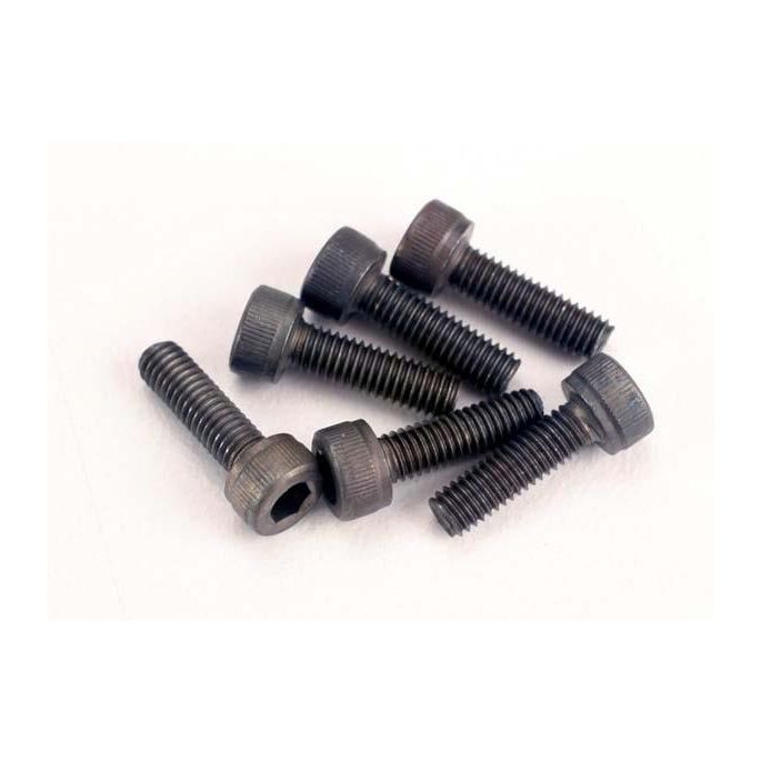 Screws, 3x10mm cap-head machine (6) (no washer), TRX2587