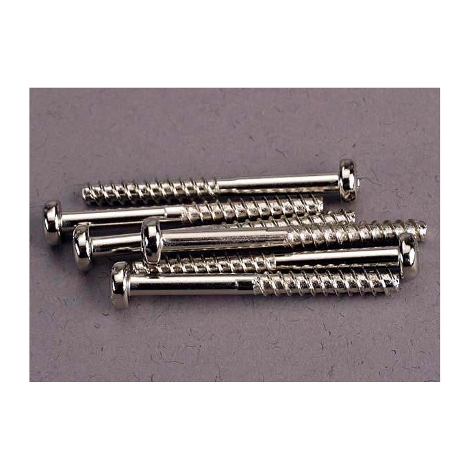 Screws, 3x30mm roundhead self-tapping (6), TRX2681